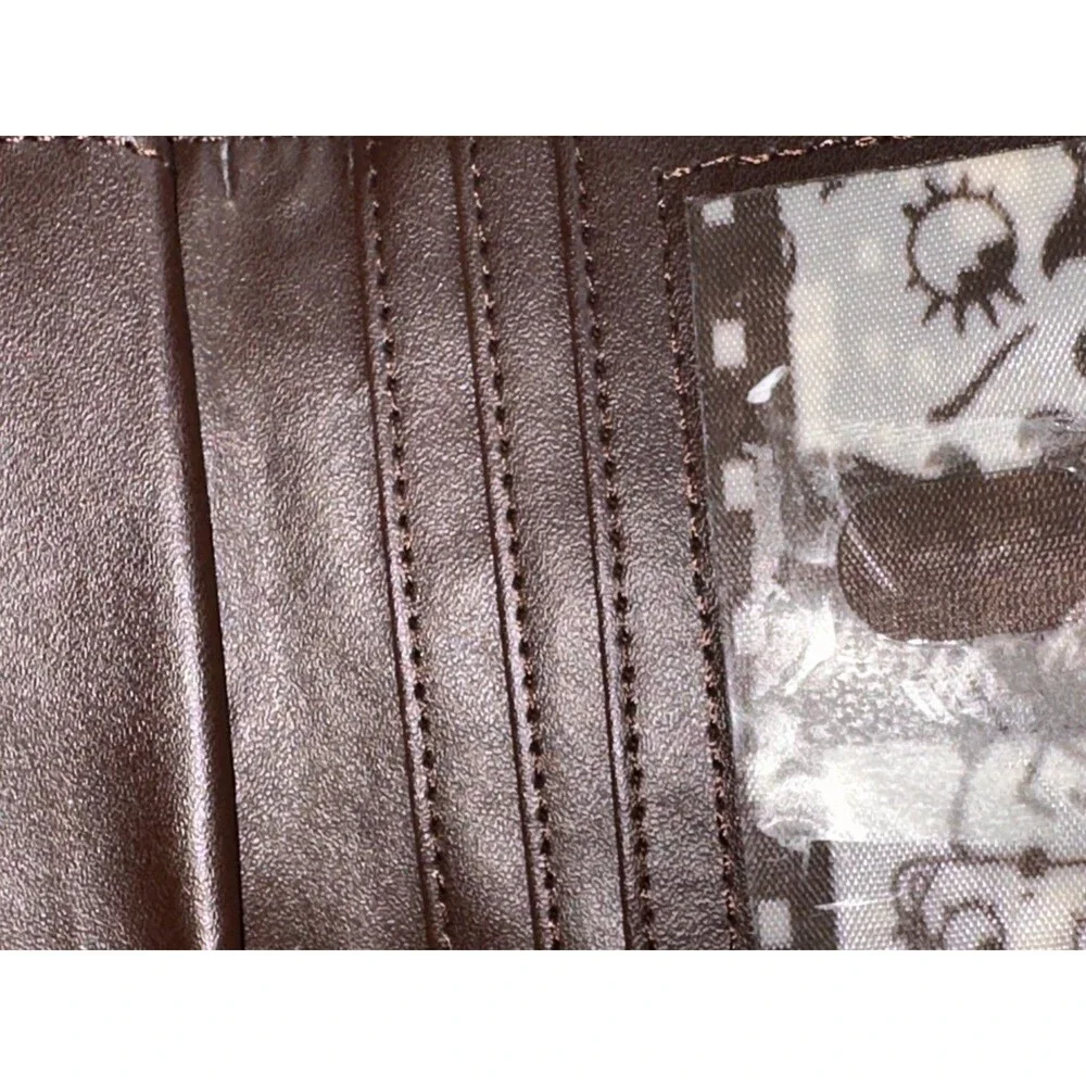 Betty Boop Gold Studded Tri-Fold Wallet MB-